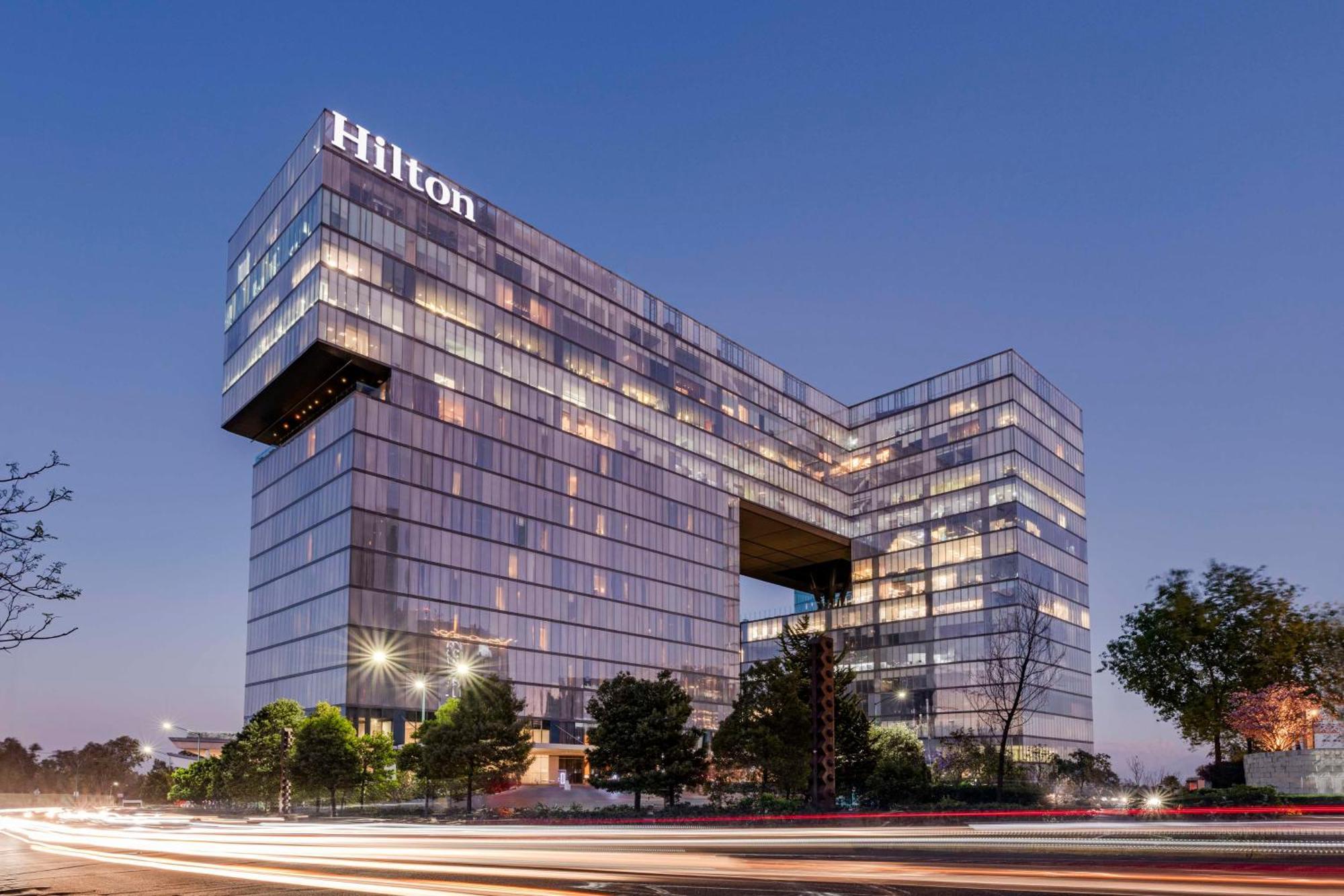 Hotel Hilton Mexico City Santa Fe Exterior foto